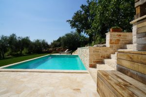 pool area Istrian Hideaway